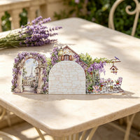 Wisteria Garden Double Door Card