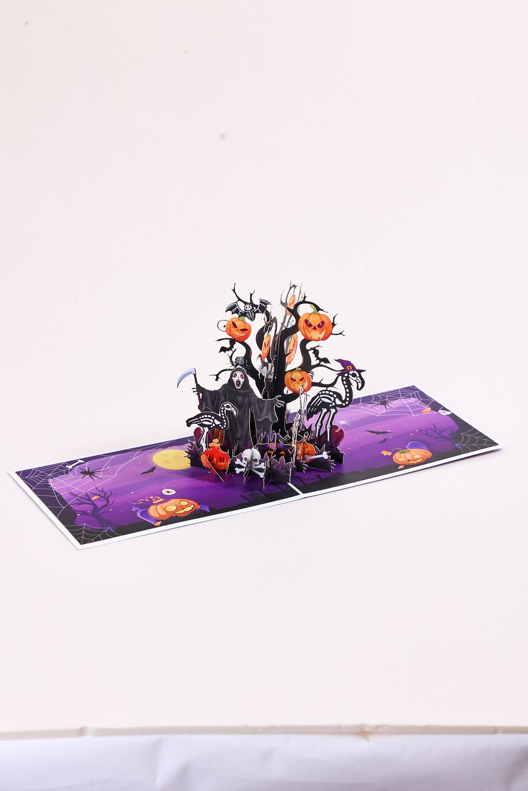Grim Reaper Halloween Greeting Card