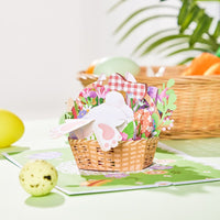 Easter Basket 3D Pop Up Card