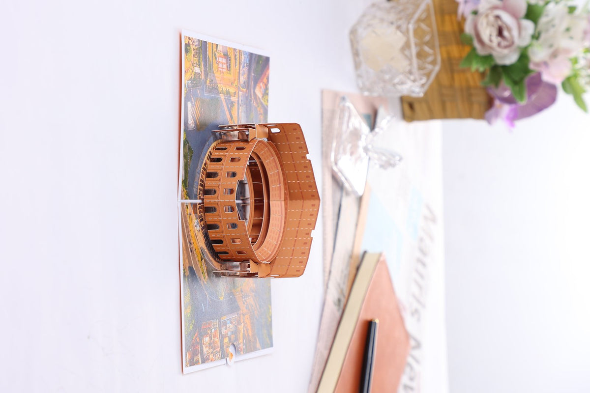 Colosseum 3D Pop Up Card