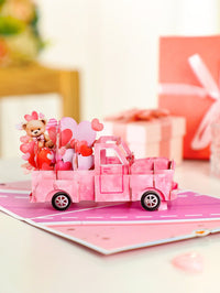 Heart Truck 3D Pop Up Card