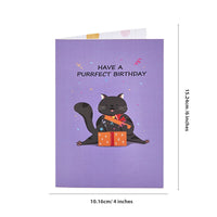 Compliment Cat Greeting Card