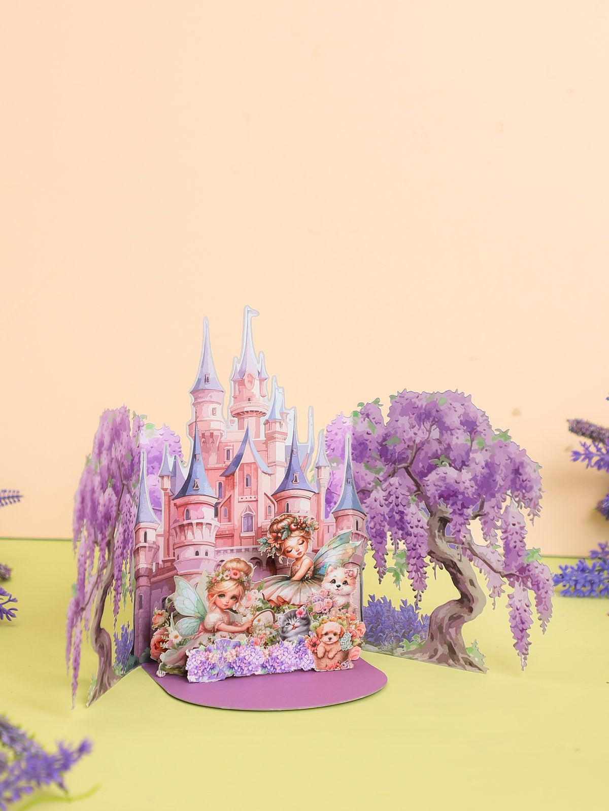 Wisteria Tree 3D Pop Up Card