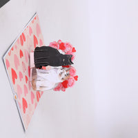 Valentine's Day Black Cat Heart 3D Pop Up Card