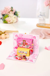 Valentine Game Console Pop Up Card