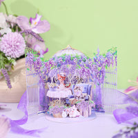 Wisteria Pavilion 3D Pop Up Card