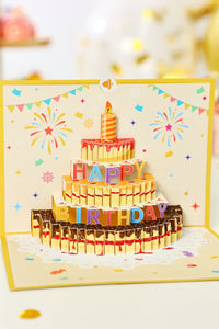 Cake 3D Pop Up Card