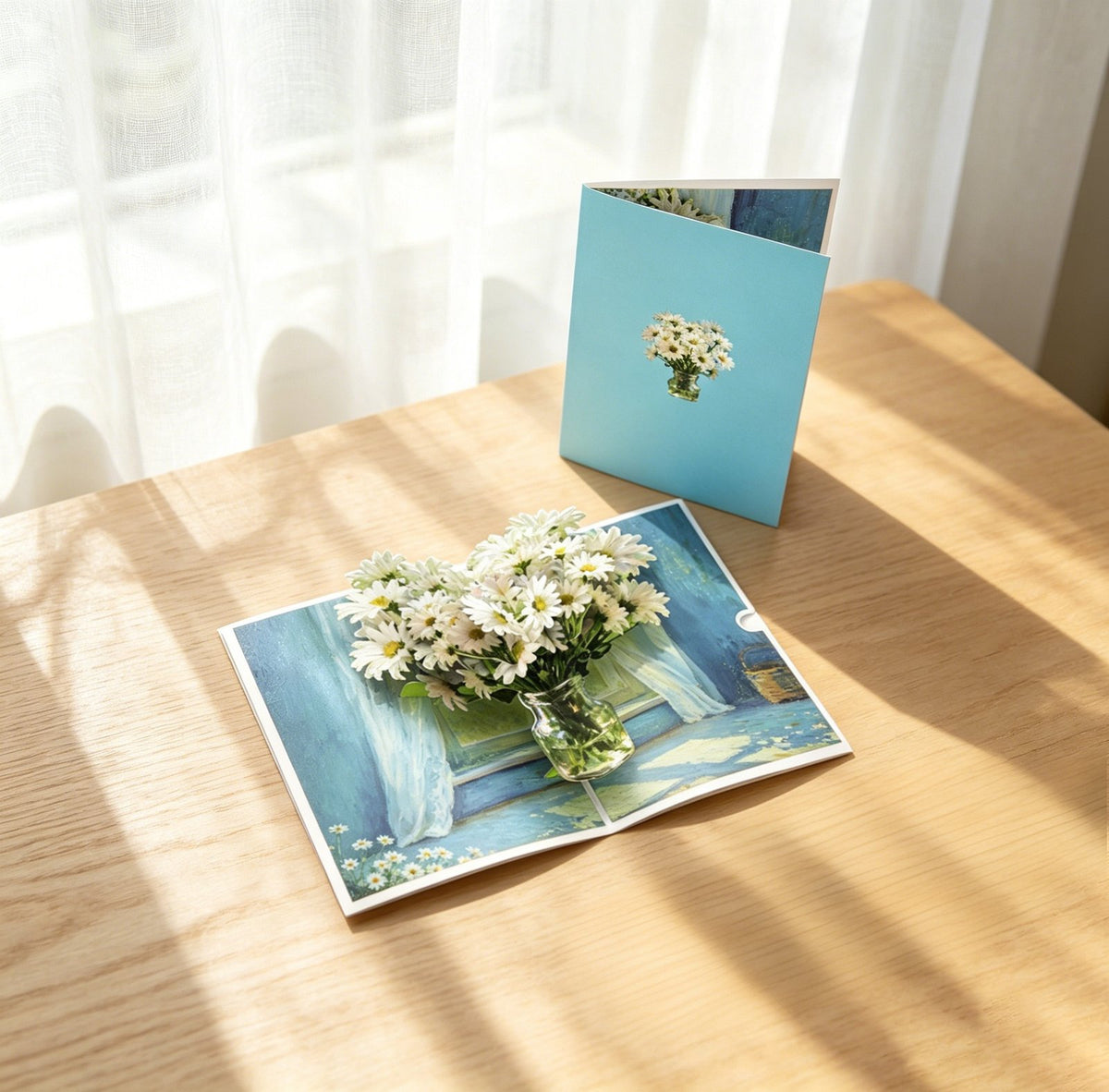 Daisy Art 3D Pop Up Card