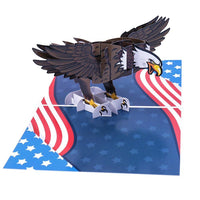 Bald Eagle 3D Pop Up Card