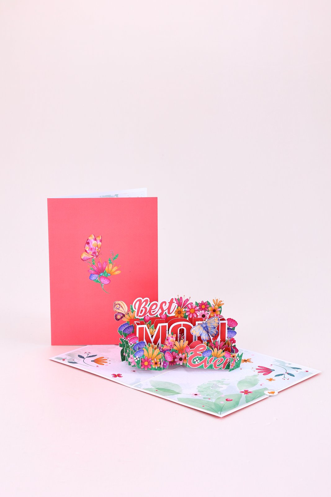 Best Mom Ever Tulip Greeting Card