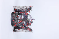 Black Rose Double Door Pop Up Card