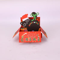Christmas Funny Cat Box Card