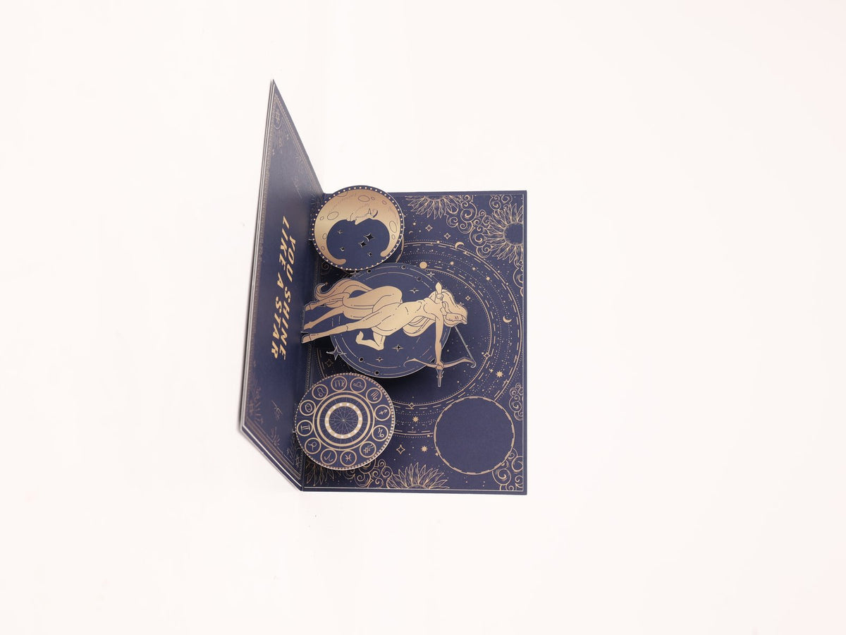 Sagittarius Birthday Greeting Card