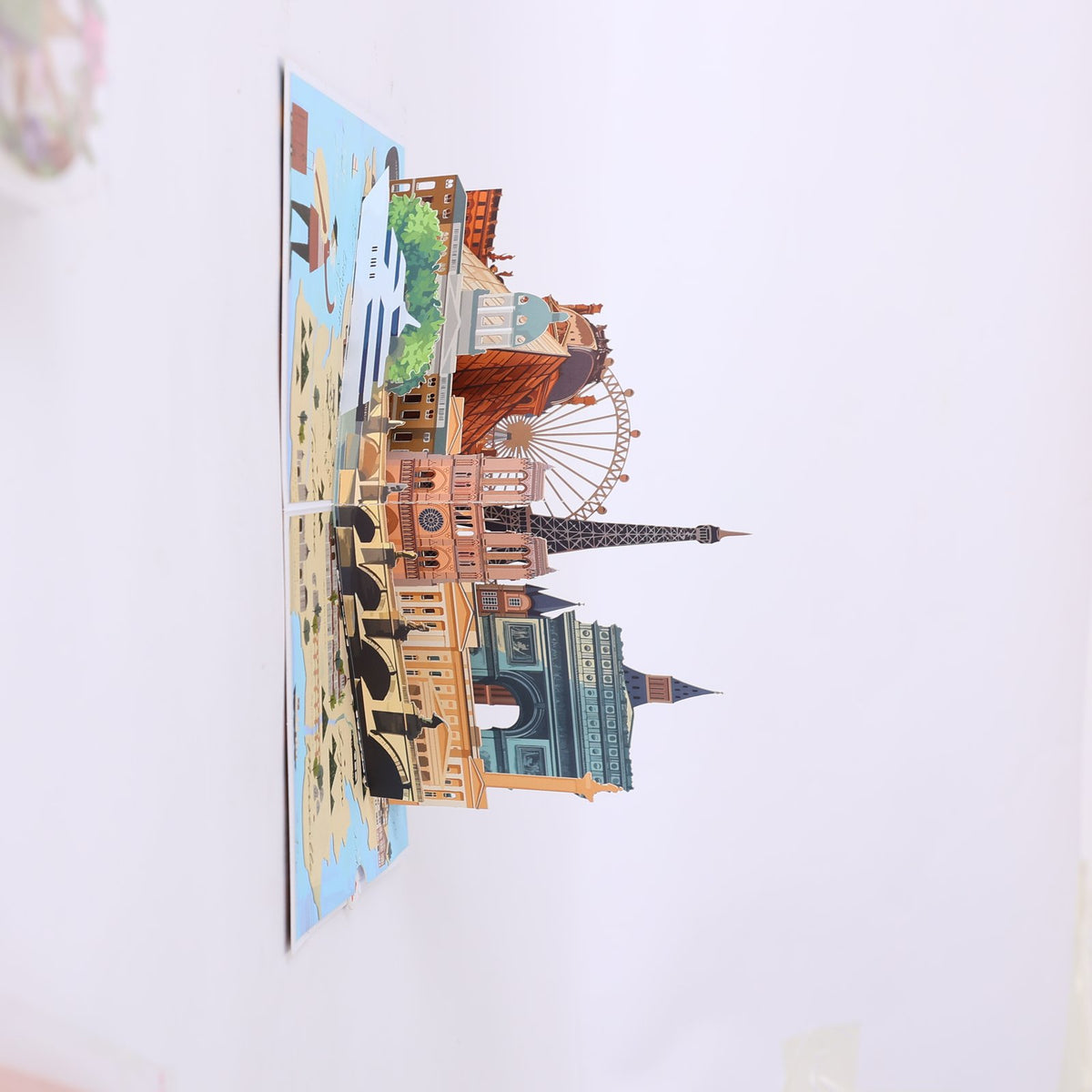 Ferris Wheel Amusement Park 3D Pop Up Card