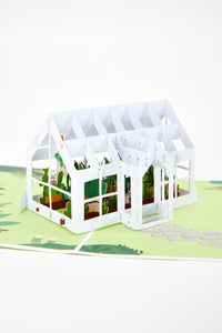 Greenhouse 3D Pop Up Card