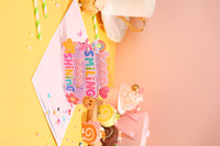 Rainbow Blessings Flip Pop Up Card