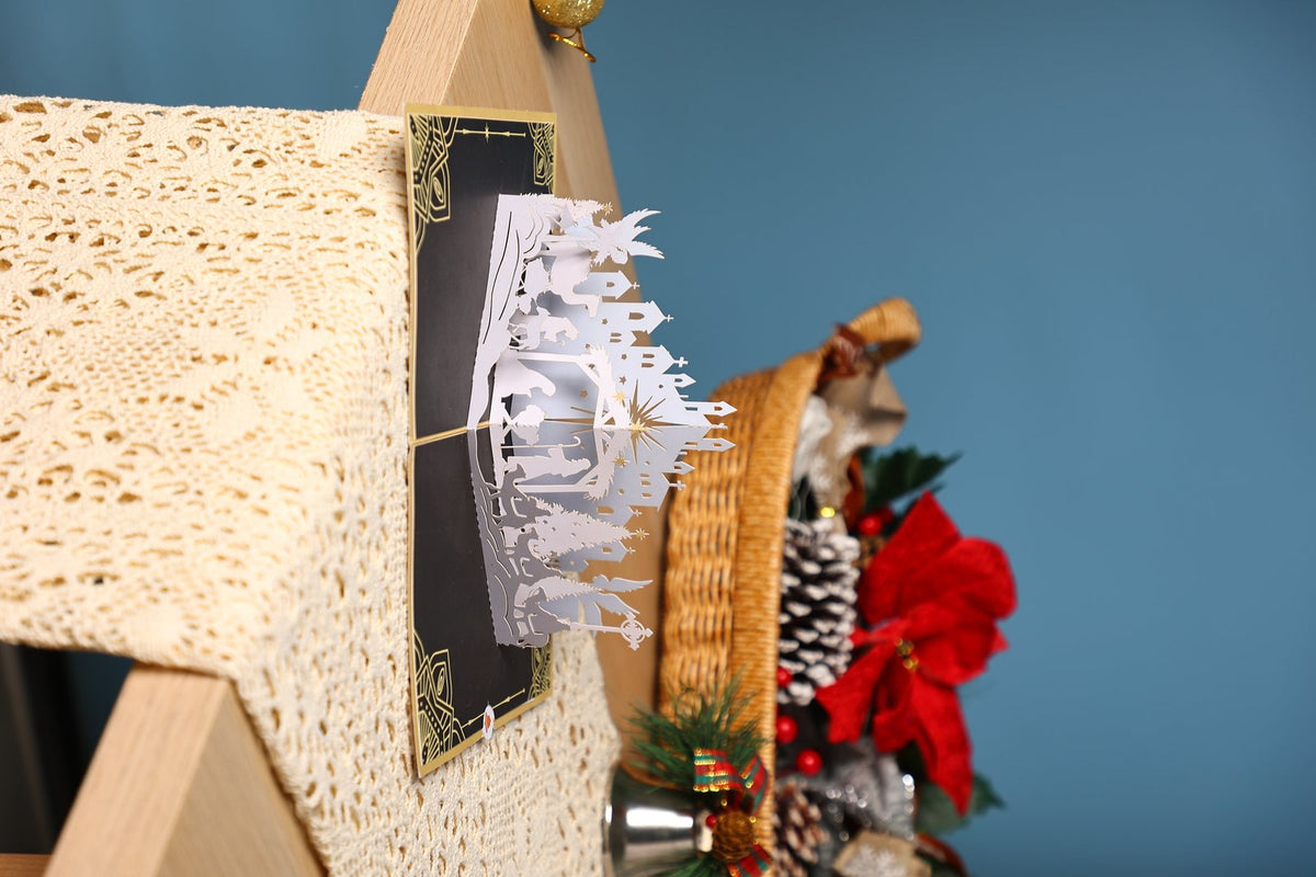 Christmas Party Paper Glasses 12-Piece Set