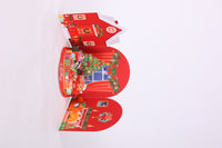 Christmas Red Brick House 3D Pop Up Card