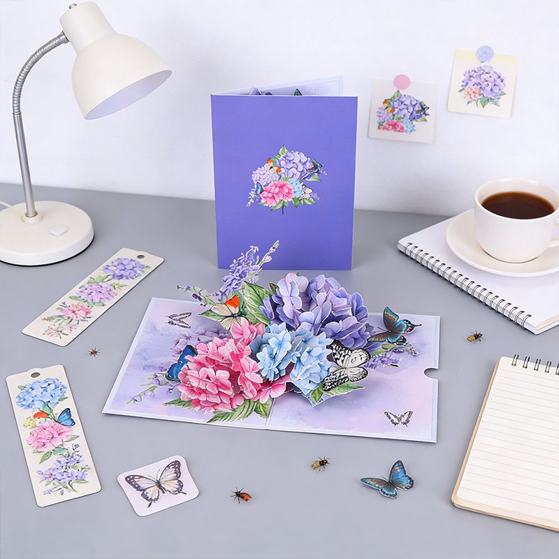 Hydrangea Greeting Card