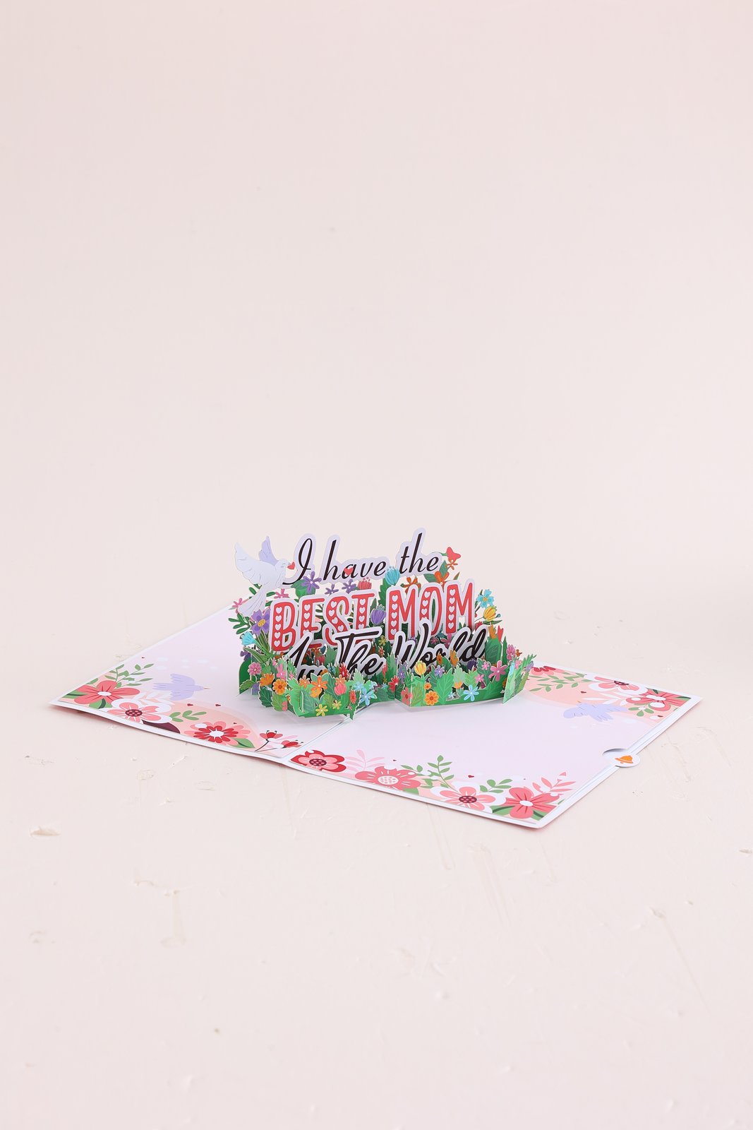 Mother's Day Letter Flower Pop Up Card