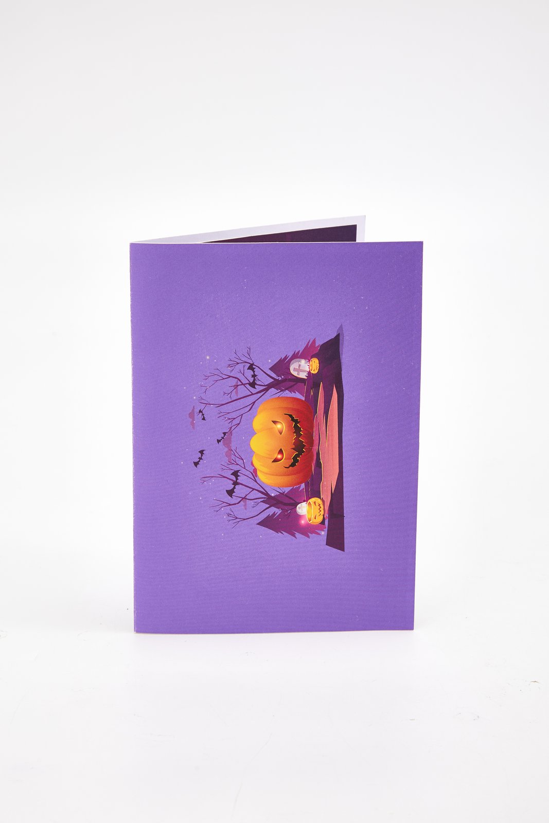 Candy Haunted House Greeting Card