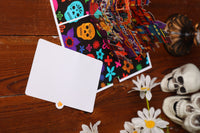 Day Of The Dead Flip Pop Up Card