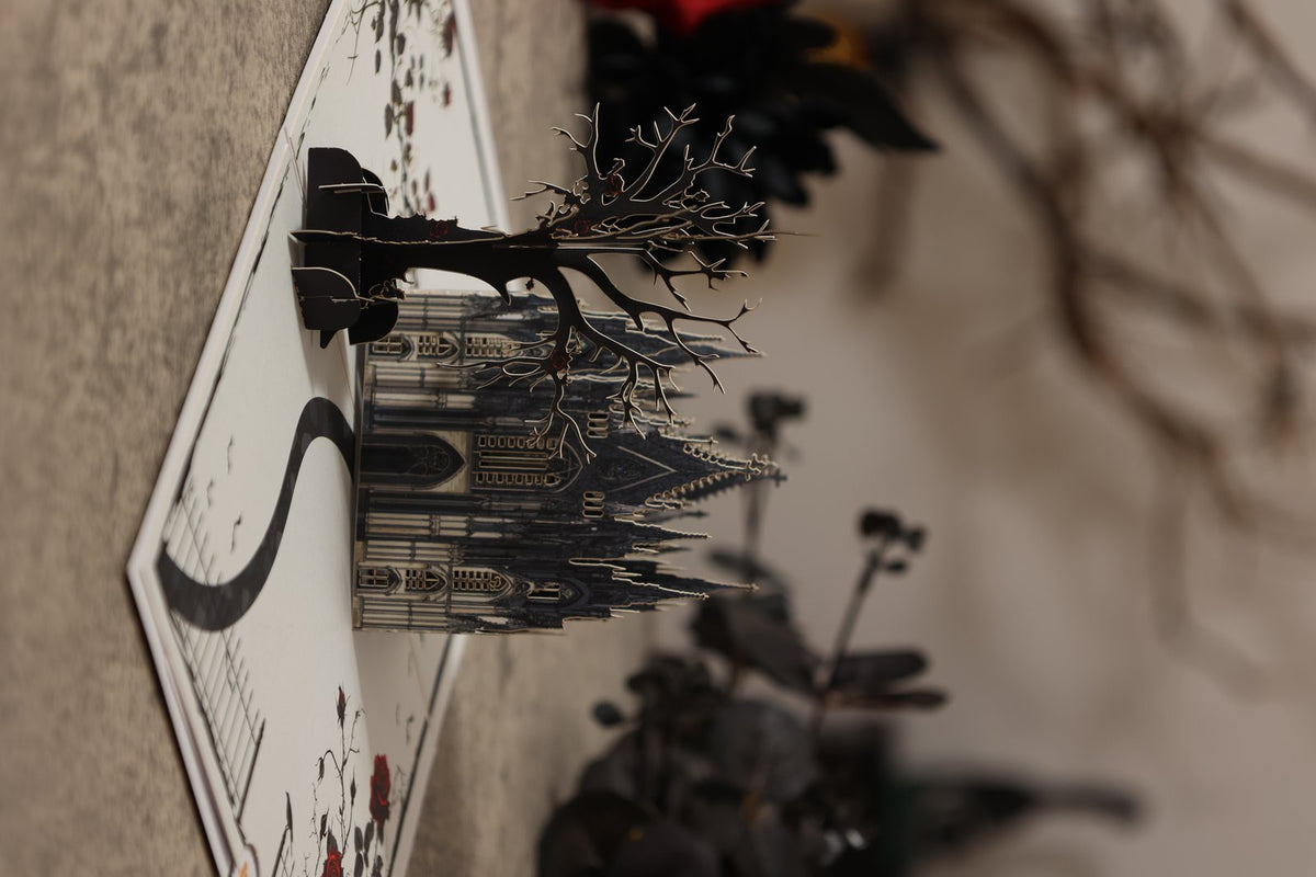 Gothic Architecture 3D Pop Up Card