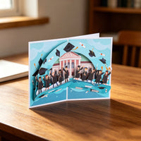 Graduation Season 3D Pop Up Card