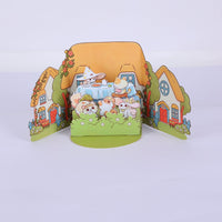 Garden Mini Double Door Pop Up Card