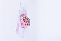 Pink Daisy Flower Cart 3D Pop Up Card
