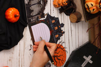Halloween Haunted House Moonlit Night 3D Pop Up Card
