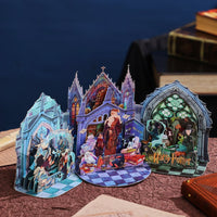 Magic Castle Academy 3D Pop Up Card