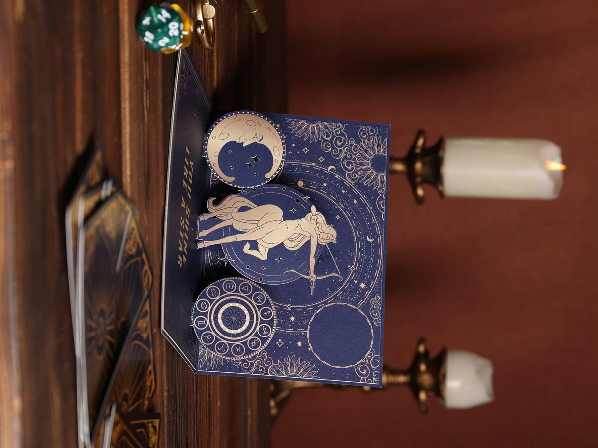 Sagittarius Birthday Greeting Card