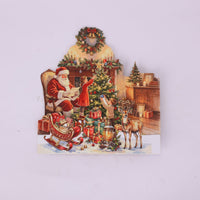 Vintage Christmas Ornament Greeting Card