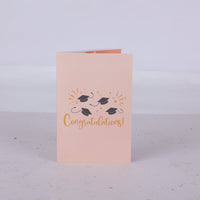 Graduation Season 90° 3D Pop Up Card