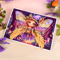 Angel Birthday Greeting Card Fairy