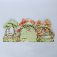 Light Green Forest Double Door Card