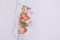 Gingerbread House Christmas Flip Pop Up Card