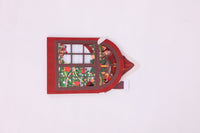Christmas Window Scene 3D Pop Up Card