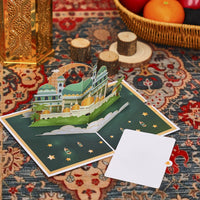 Ramadan Eid Mubarak City Greeting Card