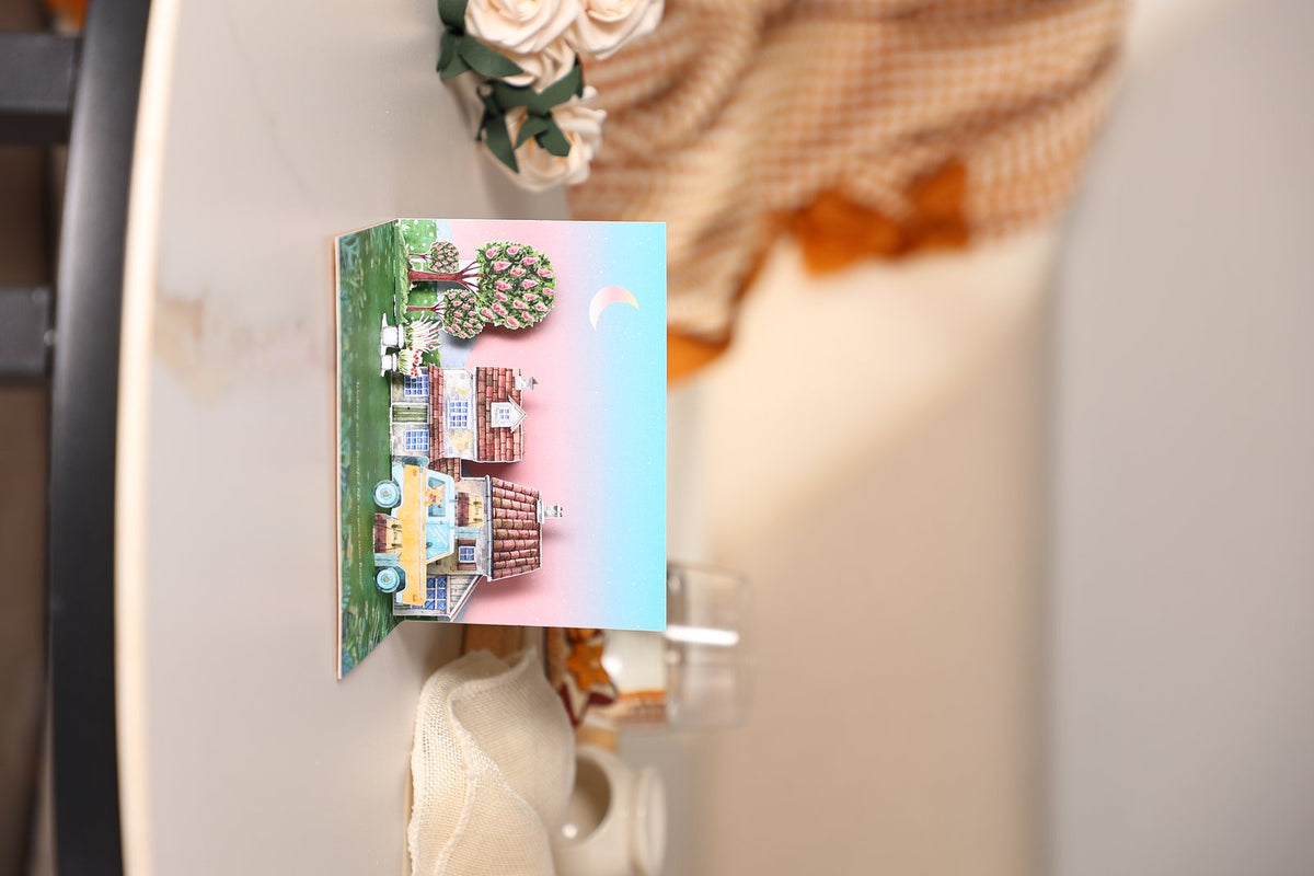 90° Housewarming Congratulations Card