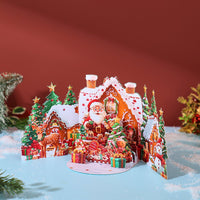 Gingerbread House Message Greeting Card