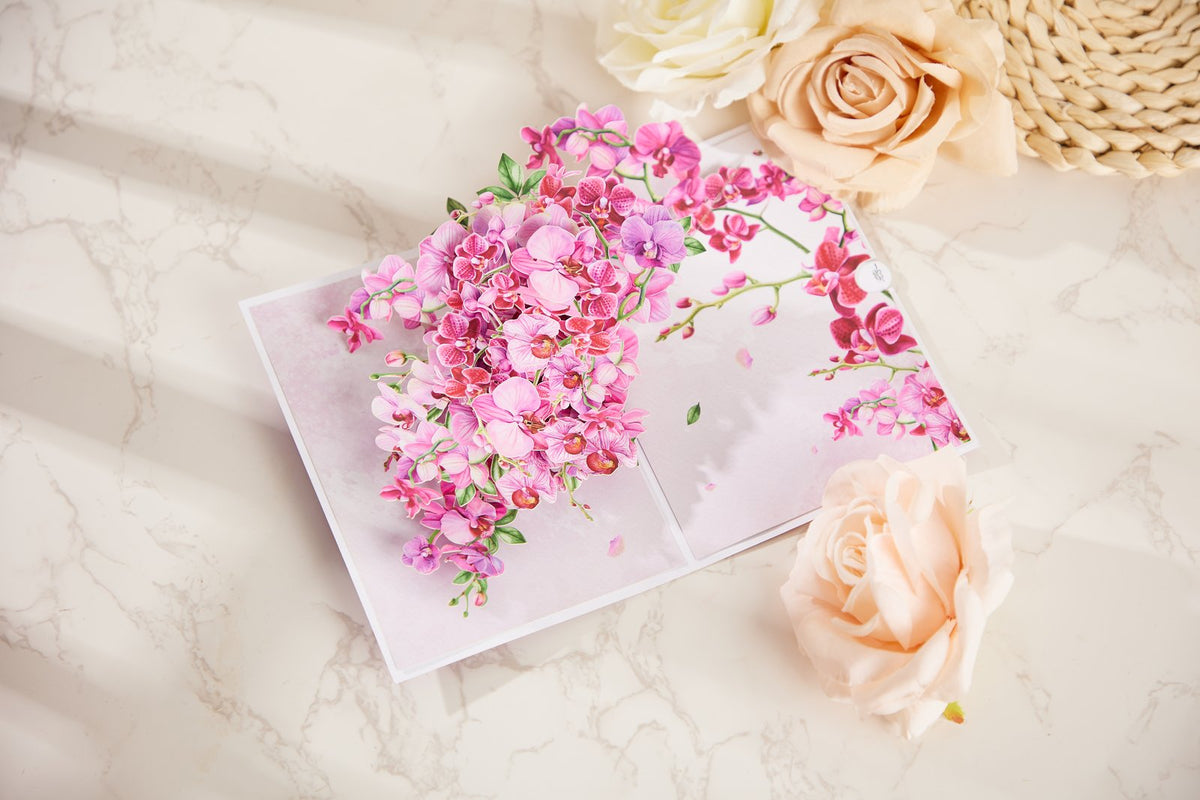 Orchid Greeting Card