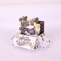 Birthday Cat Box Card