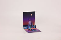 Dubai Burj Al Arab 90° 3D Pop Up Card