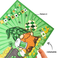 St. Patrick's Day Gnome Flip Pop Up Card