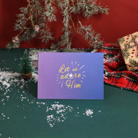 Nativity 90° 3D Pop Up Card