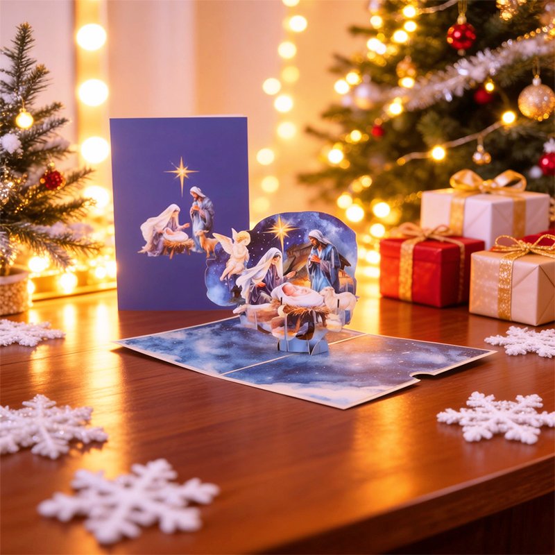 Christmas Jesus Greeting Card