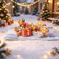 Christmas Star Gift Greeting Card