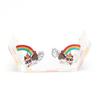 Cartoon Cat Birthday Flip Pop Up Card